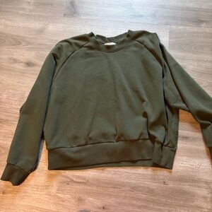 Athleta Forever Fleece Relaxed Crew